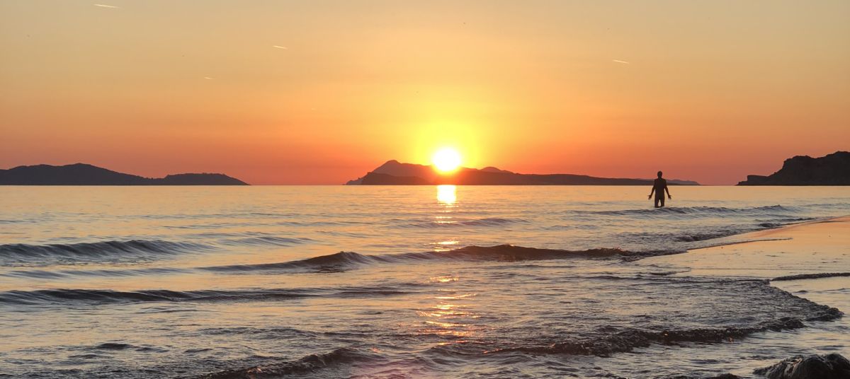 Sonnenuntergang am Meer