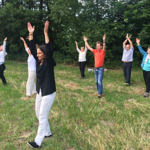 Der Wirbelsturm (Formteil des Lee Stil Tai Chi Ch’uan)