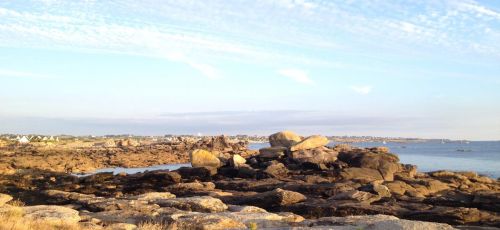 Strand an der Bretagne