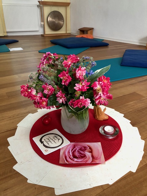 Blumenvase in der Praxis
